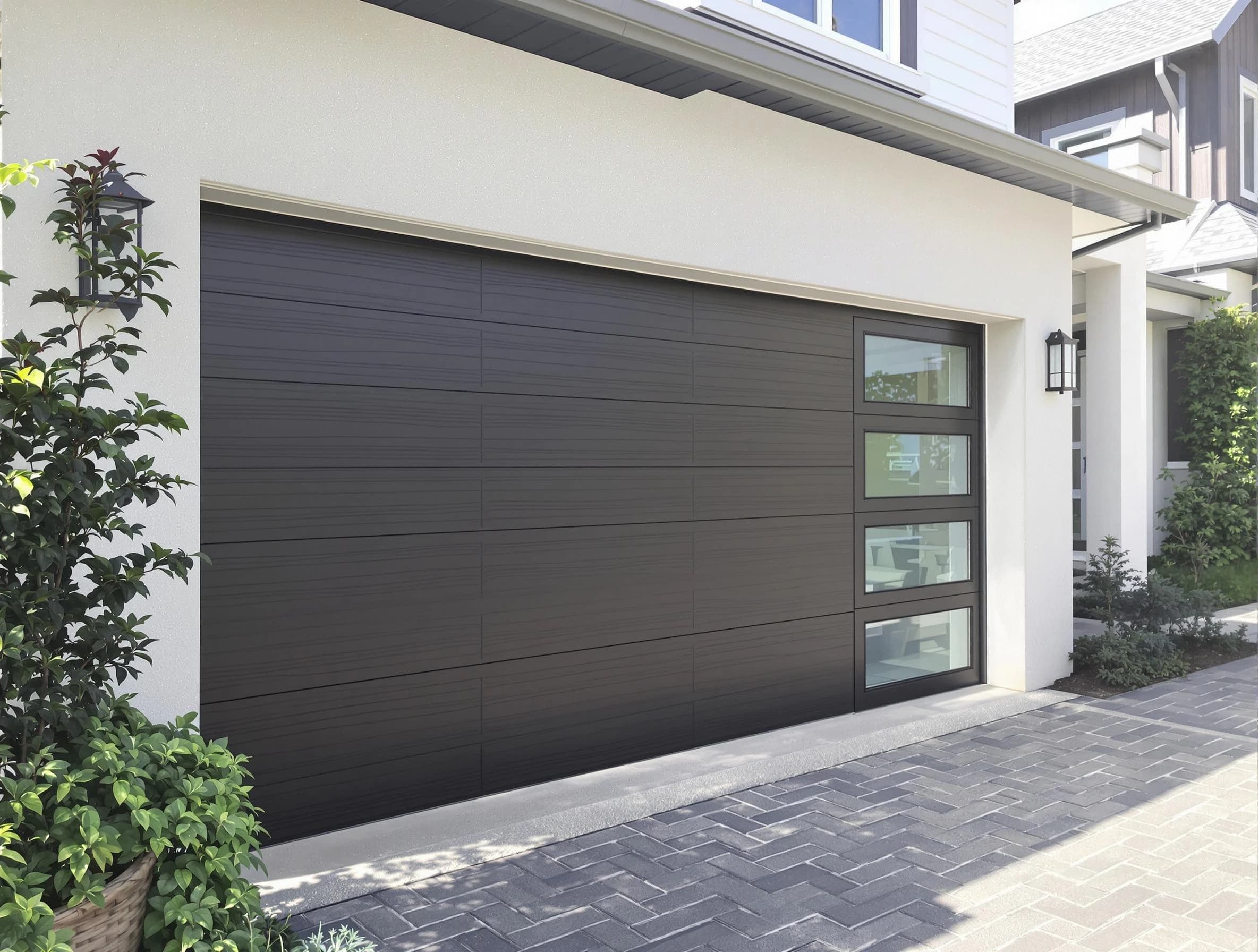 Custom garage door installation by Union City Garage Door Repair in Union City