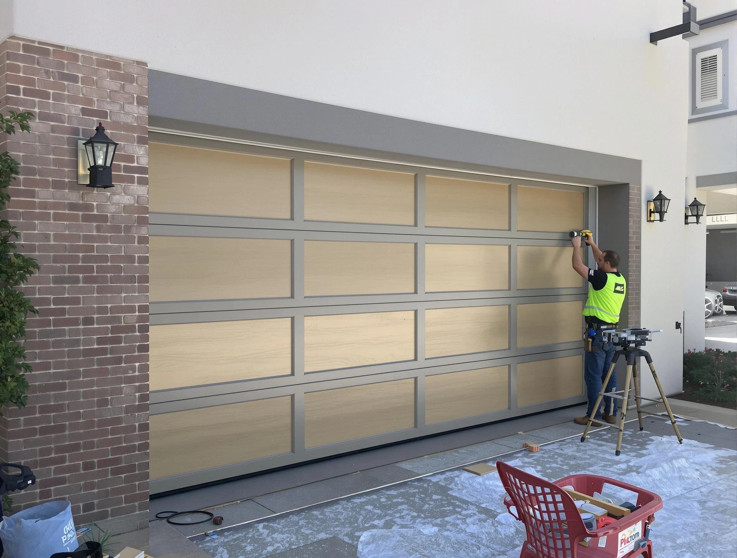 Garage door replacement service by Union City Garage Door Repair in Union City
