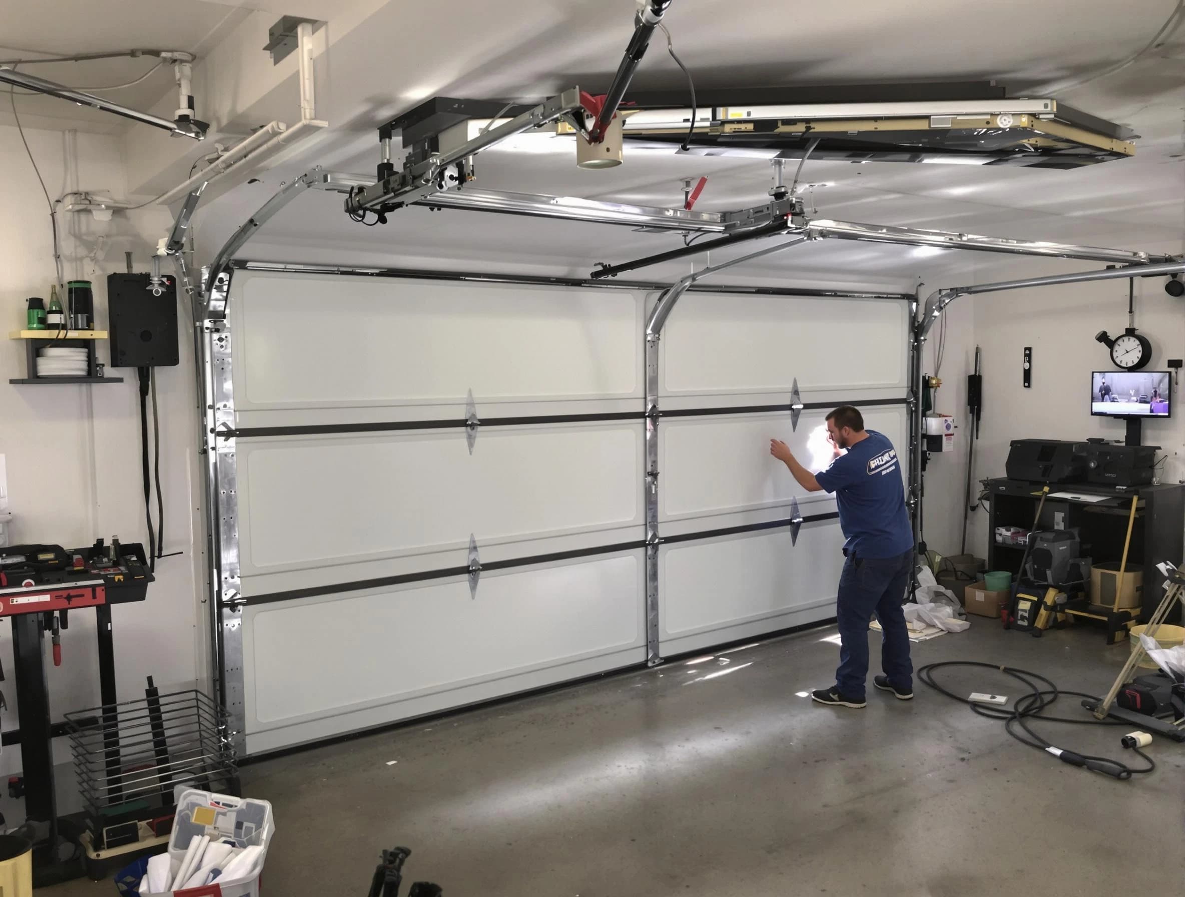 Professional garage door repair service by Union City Garage Door Repair in Union City
