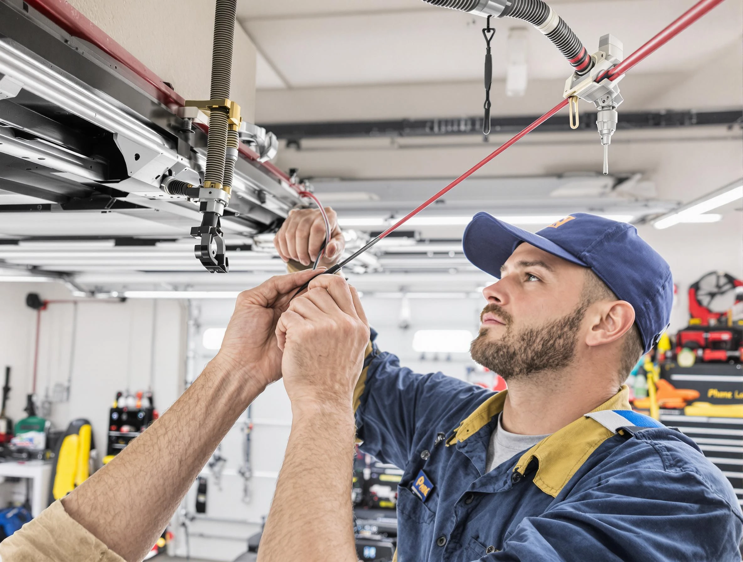 Garage Door Cable Repair in Union City