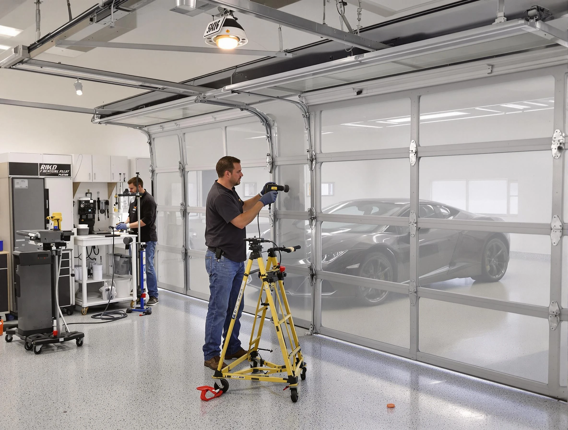 Garage Door Dents Repair in Union City