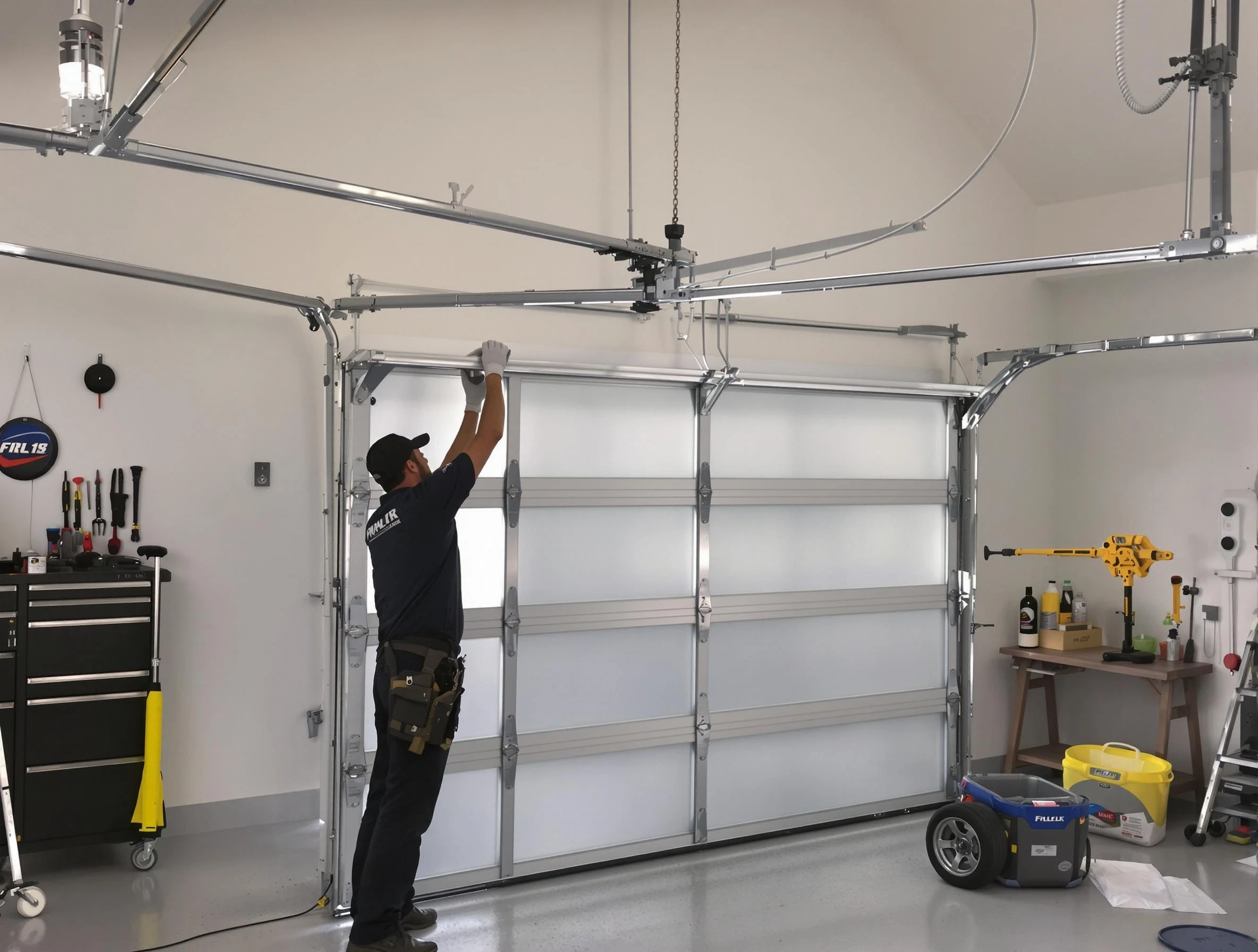 Union City Garage Door Repair certified team performing precision garage door installation in Union City